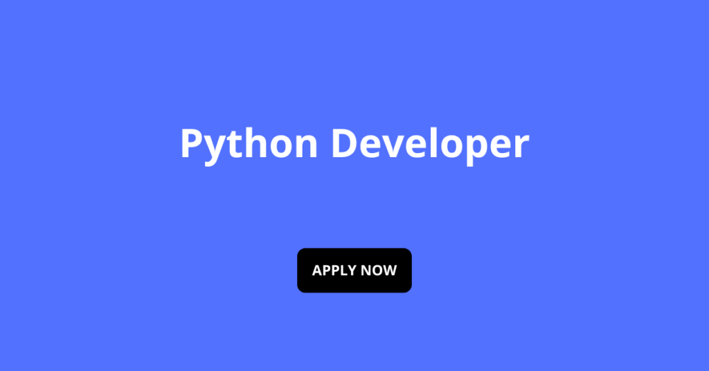 Python Developer