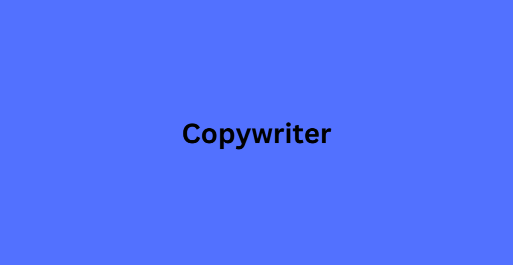 Copywriter