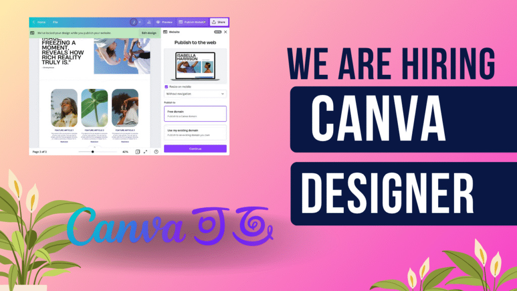 canva desinger Australia
