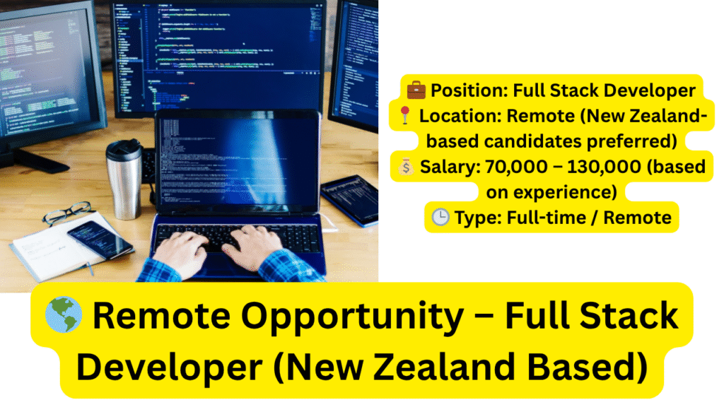 Full Stack Developer New Zealand 2